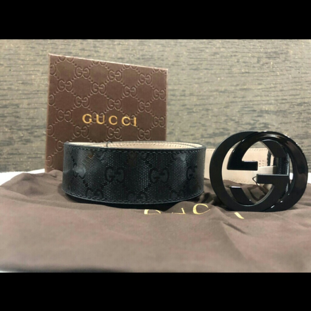 Gucci NWT Black imprime